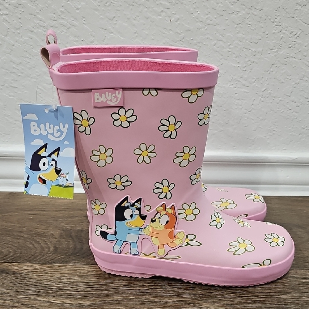 Bluey Girls Rainboots Size 11-12